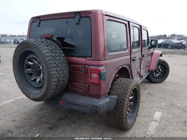 44601310 :رقم المزاد ، 1C4HJXFG5MW711614 vin ، 2021 Jeep Wrangler Unlimited Rubicon 4x4 مزاد بيع