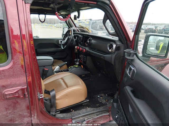 44601310 :رقم المزاد ، 1C4HJXFG5MW711614 vin ، 2021 Jeep Wrangler Unlimited Rubicon 4x4 مزاد بيع