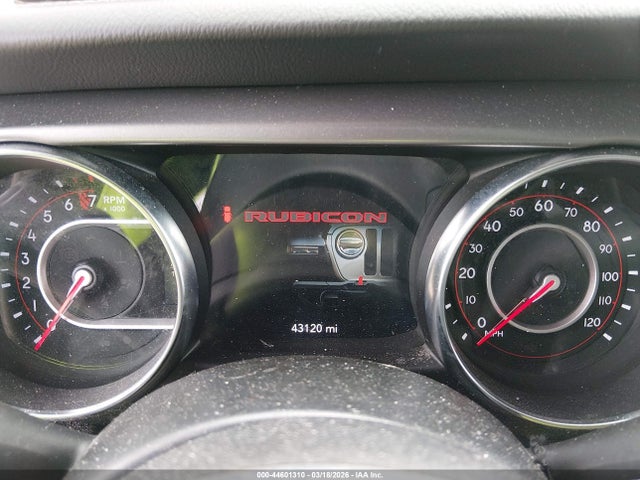 44601310 :رقم المزاد ، 1C4HJXFG5MW711614 vin ، 2021 Jeep Wrangler Unlimited Rubicon 4x4 مزاد بيع