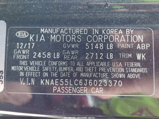 2018 KIA STINGER KNAE55LC6J6023370 Photo 8