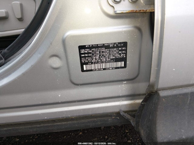 44601362 :رقم المزاد ، JF2SJAEC9EH555957 vin ، 2014 Subaru Forester 2.5i Premium مزاد بيع