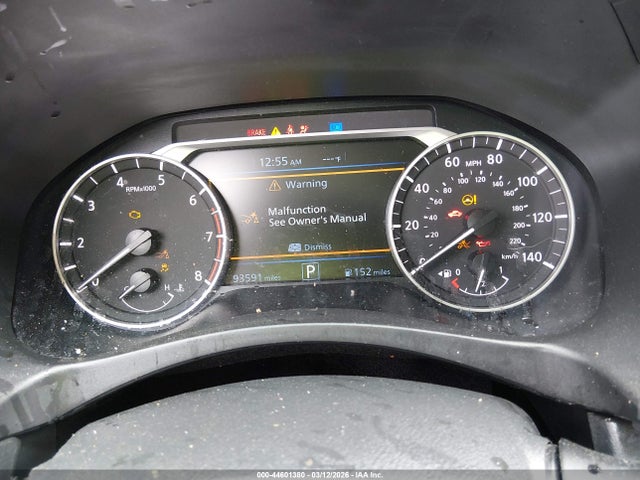 44601380 :رقم المزاد ، 1N4BL4CV8NN361460 vin ، 2022 Nissan Altima Sr Fwd مزاد بيع