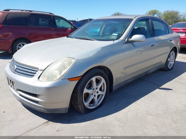 2003 Infiniti G35 Luxury Leather მანქანა იყიდება აუქციონზე, vin: JNKCV51E13M311986, აუქციონის ნომერი: 44601388