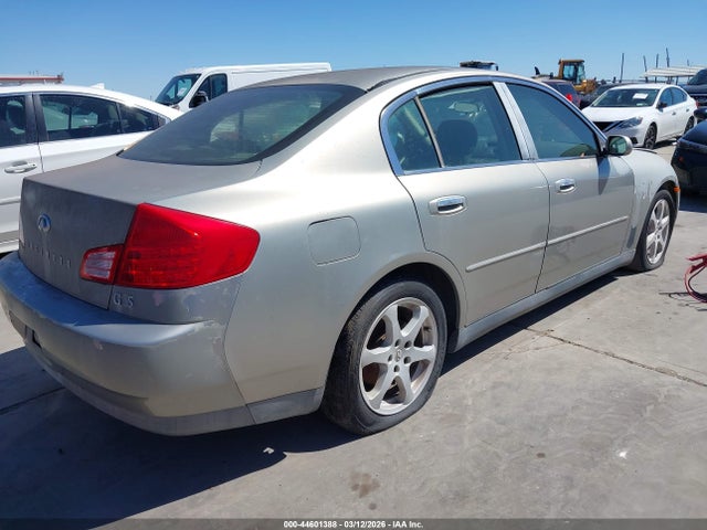2003 Infiniti G35 Luxury Leather მანქანა იყიდება აუქციონზე, vin: JNKCV51E13M311986, აუქციონის ნომერი: 44601388