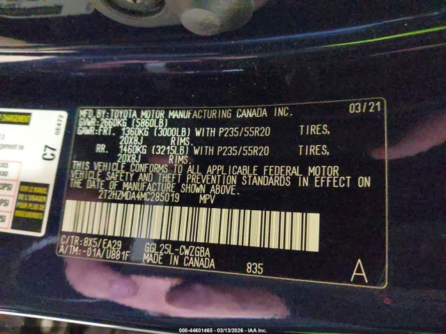 2021 LEXUS RX 350 2T2HZMDA4MC285019 Photo 8