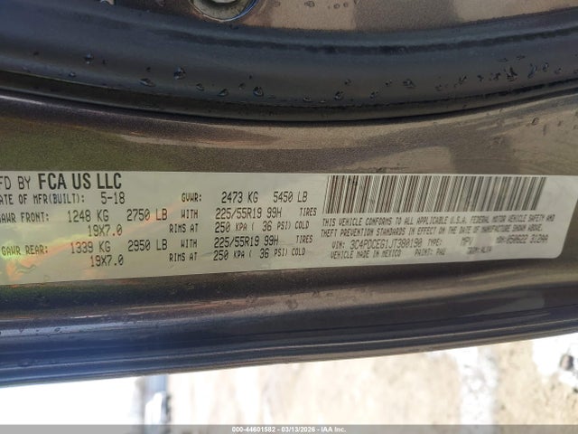 2018 DODGE JOURNEY 3C4PDCEG1JT380190 Photo 8