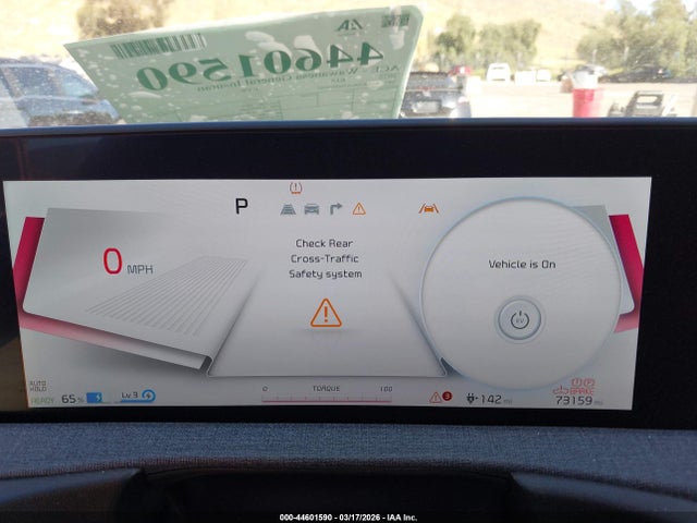 44601590 :رقم المزاد ، KNDC34LA5N5059703 vin ، 2022 Kia Ev6 Wind مزاد بيع