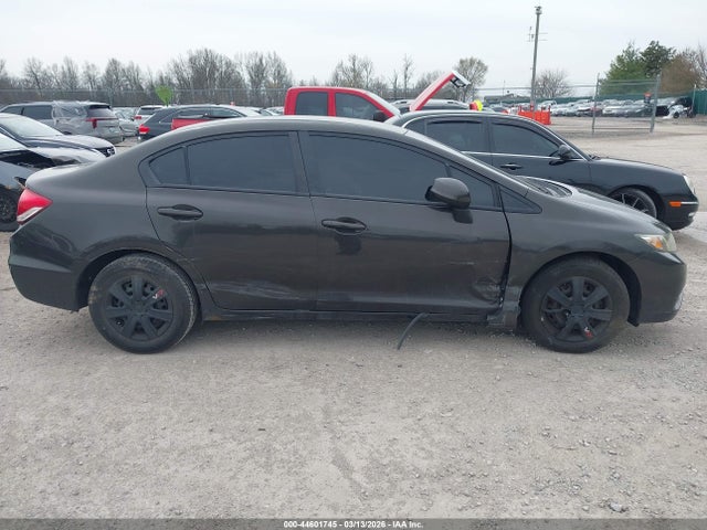 2013 Honda Civic Lx მანქანა იყიდება აუქციონზე, vin: 19XFB2F59DE071908, აუქციონის ნომერი: 44601745