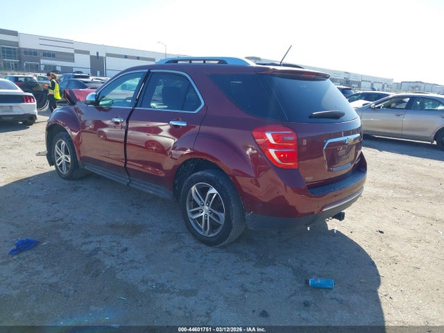 44601751 :رقم المزاد ، 2GNALDEK3G6350681 vin ، 2016 Chevrolet Equinox Ltz مزاد بيع