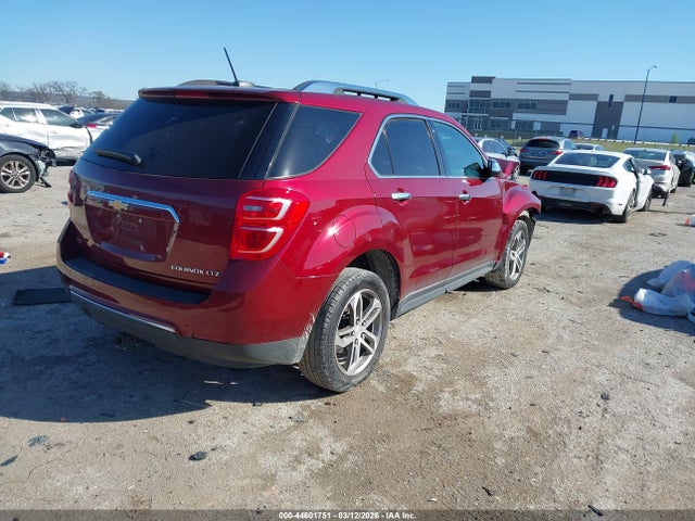 44601751 :رقم المزاد ، 2GNALDEK3G6350681 vin ، 2016 Chevrolet Equinox Ltz مزاد بيع