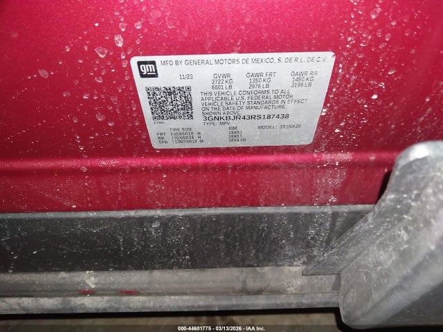 2024 CHEVROLET BLAZER 3GNKBJR43RS187438 Photo 8