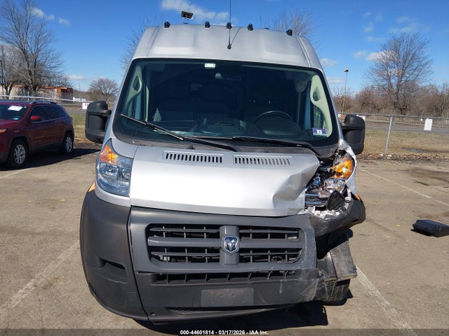2018 Ram Promaster 2500 High Roof 159 Wb მანქანა იყიდება აუქციონზე, vin: 3C6TRVDG8JE151742, აუქციონის ნომერი: 44601814