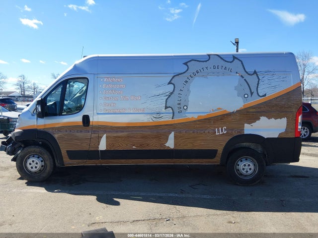 2018 Ram Promaster 2500 High Roof 159 Wb მანქანა იყიდება აუქციონზე, vin: 3C6TRVDG8JE151742, აუქციონის ნომერი: 44601814