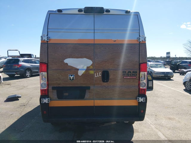 2018 Ram Promaster 2500 High Roof 159 Wb მანქანა იყიდება აუქციონზე, vin: 3C6TRVDG8JE151742, აუქციონის ნომერი: 44601814