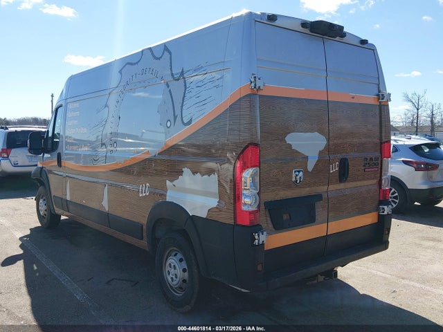 2018 Ram Promaster 2500 High Roof 159 Wb მანქანა იყიდება აუქციონზე, vin: 3C6TRVDG8JE151742, აუქციონის ნომერი: 44601814
