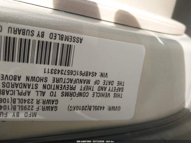 2005 SUBARU OUTBACK 4S4BP61C657343311 Photo 8