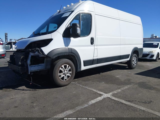 44602000 :رقم المزاد ، 3C6LRVDG1RE143087 vin ، 2024 Ram Promaster 2500 Slt High Roof 159 Wb مزاد بيع