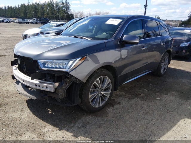 5J8YD4H58JL012557 Acura Mdx Technology Package Acurawatch Plus Pkg