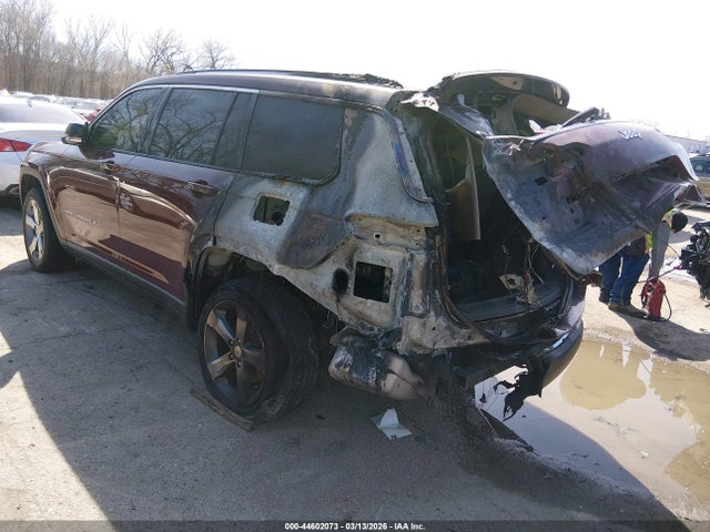 44602073 :رقم المزاد ، 1C4RJKBG9M8101944 vin ، 2021 Jeep Grand Cherokee L Limited 4x4 مزاد بيع