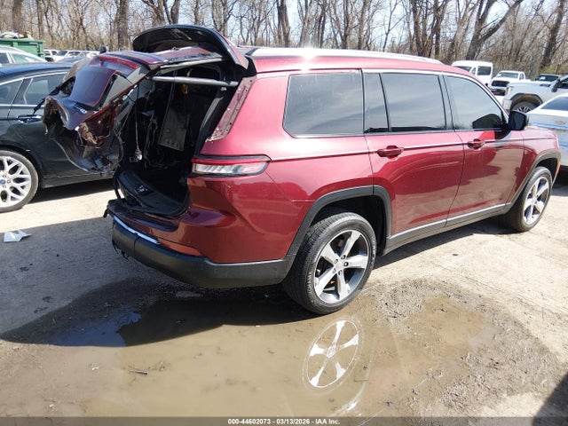 44602073 :رقم المزاد ، 1C4RJKBG9M8101944 vin ، 2021 Jeep Grand Cherokee L Limited 4x4 مزاد بيع