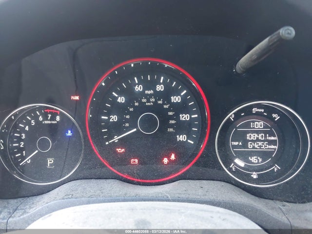 2016 Honda Hr-v Lx მანქანა იყიდება აუქციონზე, vin: 3CZRU6H34GM705513, აუქციონის ნომერი: 44602088