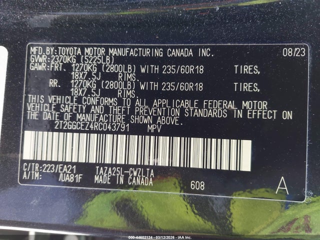 2024 LEXUS NX 350 2T2GGCEZ4RC043791 Photo 8