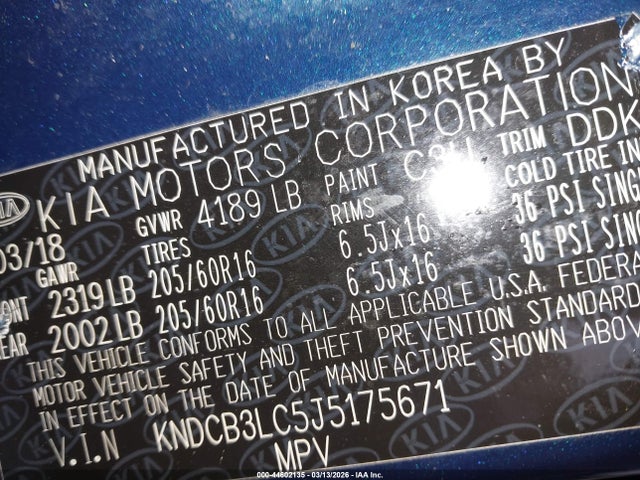 2018 KIA NIRO KNDCB3LC5J5175671 Photo 8