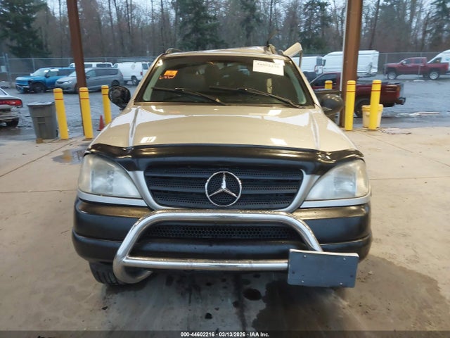 44602216 :رقم المزاد ، 4JGAB54E9XA091495 vin ، 1999 Mercedes-benz Ml 320 مزاد بيع