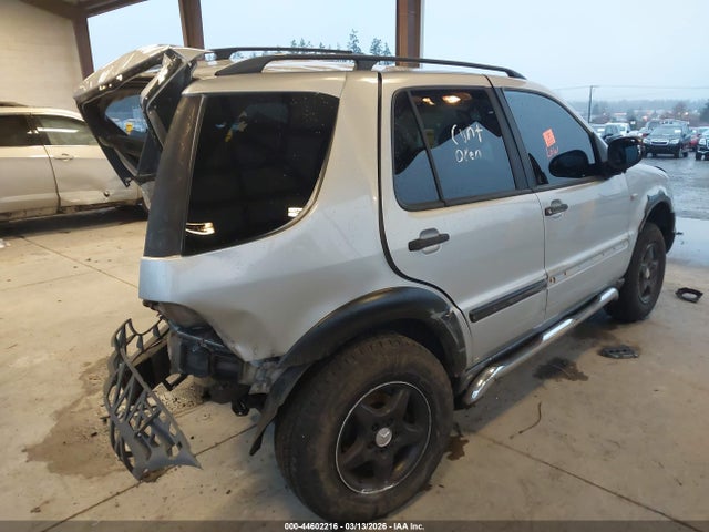44602216 :رقم المزاد ، 4JGAB54E9XA091495 vin ، 1999 Mercedes-benz Ml 320 مزاد بيع