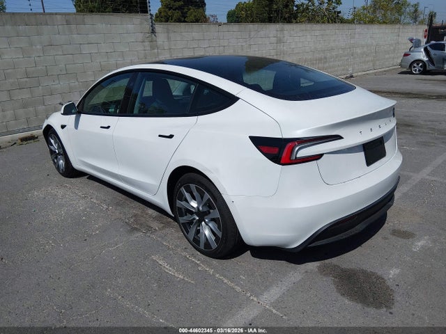 5YJ3E1EA6SF134781 Tesla Model 3 Long Range Rear-wheel Drive/standard Rear-wheel Drive