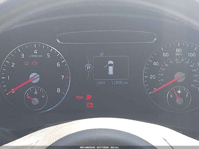 5XYPG4A35GG037706 KIA Sorento 2.4l Lx