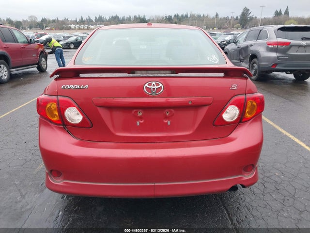2009 Toyota Corolla S მანქანა იყიდება აუქციონზე, vin: 1NXBU40E59Z158111, აუქციონის ნომერი: 44602357