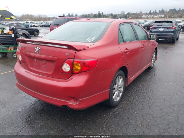 2009 Toyota Corolla S მანქანა იყიდება აუქციონზე, vin: 1NXBU40E59Z158111, აუქციონის ნომერი: 44602357