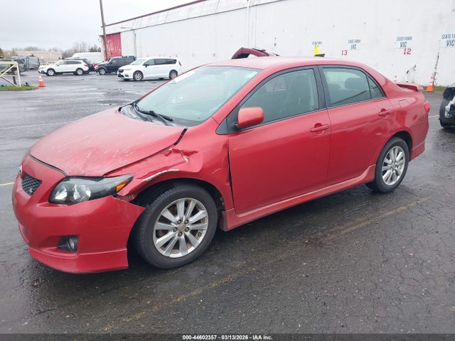 2009 Toyota Corolla S მანქანა იყიდება აუქციონზე, vin: 1NXBU40E59Z158111, აუქციონის ნომერი: 44602357