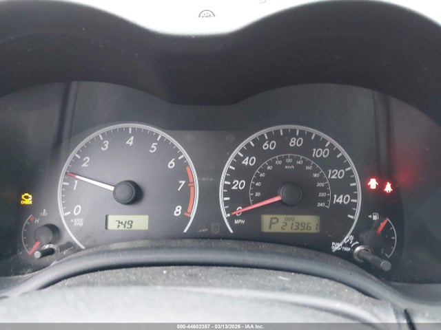 2009 Toyota Corolla S მანქანა იყიდება აუქციონზე, vin: 1NXBU40E59Z158111, აუქციონის ნომერი: 44602357