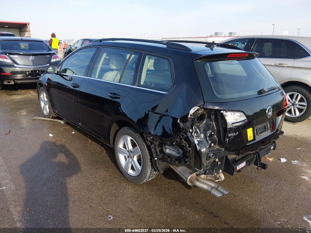 2015 Volkswagen Golf Sportwagen Tdi S 4-door მანქანა იყიდება აუქციონზე, vin: 3VWFA7AU8FM504977, აუქციონის ნომერი: 44602537