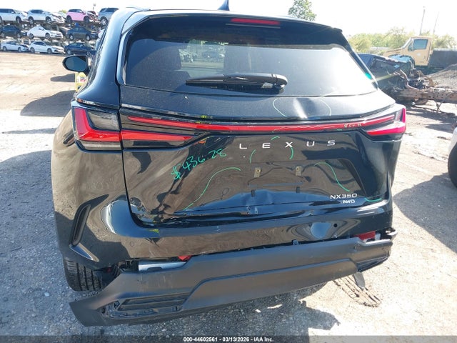 44602561 :رقم المزاد ، 2T2AGCEZ2TC098463 vin ، 2026 Lexus Nx 350 مزاد بيع