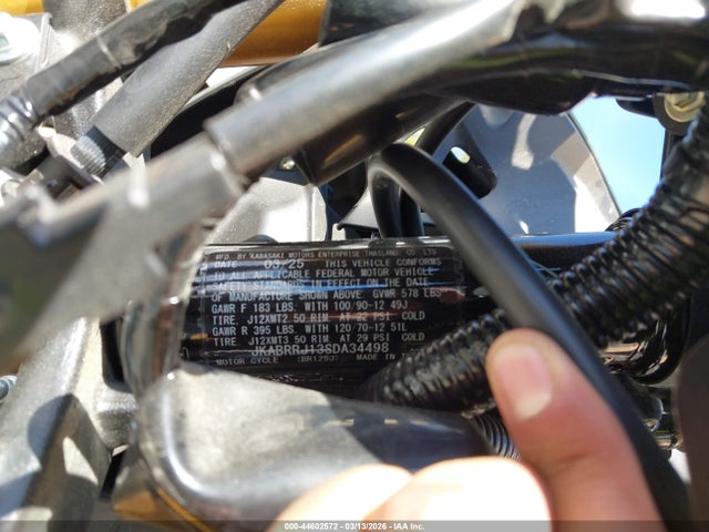 Kawasaki Br125 J 2025 JKABRRJ13SDA34498 Image 10