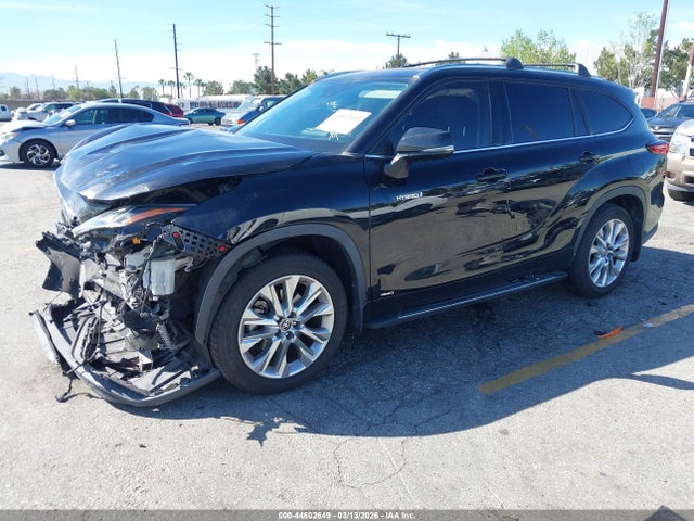 Toyota Highlander Hybrid Limited 2021 5TDDBRCH2MS019671 Image 2