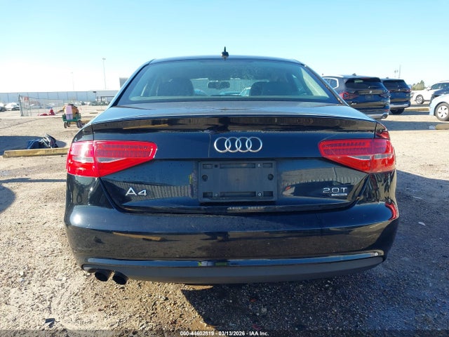 2013 Audi A4 2.0t Premium მანქანა იყიდება აუქციონზე, vin: WAUFFAFL9DN036372, აუქციონის ნომერი: 44602819