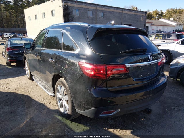 Продажа на аукционе авто 2016 Acura Mdx Advance   Entertainment Packages/advance Package, vin: 5FRYD4H96GB047187, номер лота: 44602862