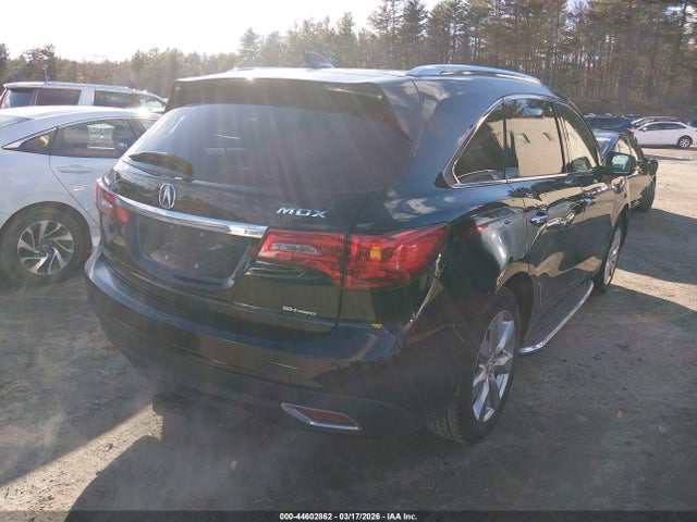Продажа на аукционе авто 2016 Acura Mdx Advance   Entertainment Packages/advance Package, vin: 5FRYD4H96GB047187, номер лота: 44602862