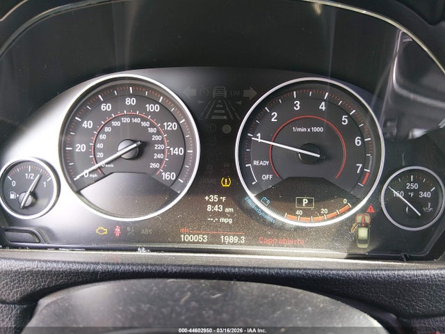 2013 Bmw 335i Xdrive მანქანა იყიდება აუქციონზე, vin: WBA3B9G54DNR89861, აუქციონის ნომერი: 44602950