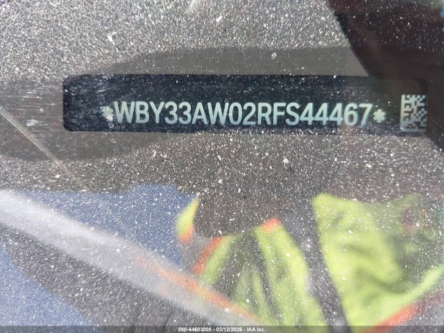 44603008 :رقم المزاد ، WBY33AW02RFS44467 vin ، 2024 Bmw I4 Gran Coupe M50 مزاد بيع