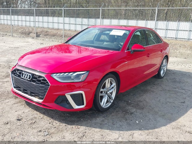 Продаж на аукціоні авто 2022 Audi A4 Premium Plus 45 Tfsi S Line Quattro S Tronic, vin: WAUEAAF48NN013833, номер лоту: 44603057