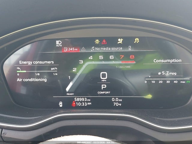 Продаж на аукціоні авто 2022 Audi A4 Premium Plus 45 Tfsi S Line Quattro S Tronic, vin: WAUEAAF48NN013833, номер лоту: 44603057