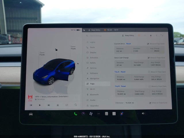 Auction sale of the 2023 Tesla Model Y Awd/long Range Dual Motor All-wheel Drive, vin: 7SAYGDEE0PF770305, lot number: 44603072