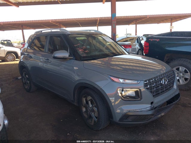 Продаж на аукціоні авто 2022 Hyundai Venue Sel, vin: KMHRC8A36NU185141, номер лоту: 44603171