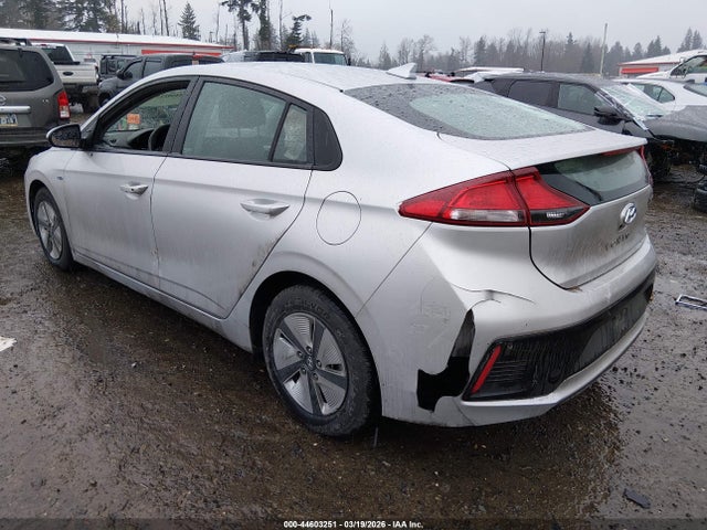 KMHC65LC5JU059744 Hyundai Ioniq Hybrid Blue
