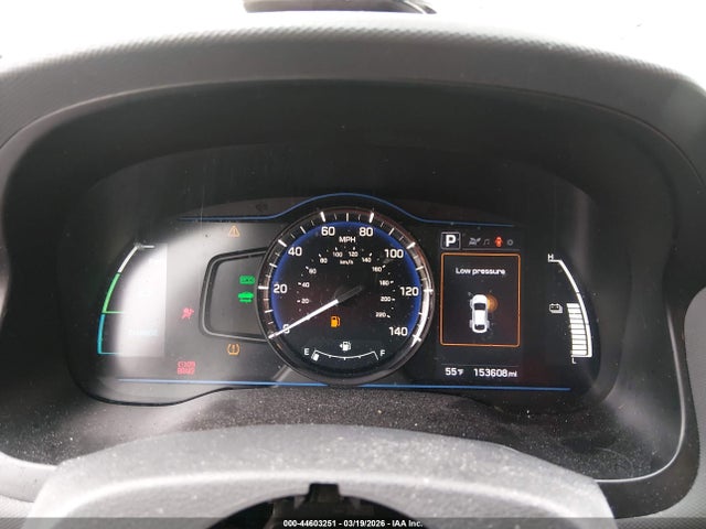 KMHC65LC5JU059744 Hyundai Ioniq Hybrid Blue